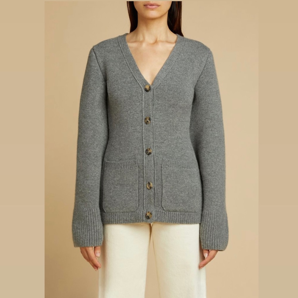 Preowned Khaite Lucy cashmere cardigan S.